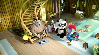 Панда и Петушок Лука S1E20 Сотый гость