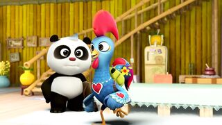 Панда и Петушок Лука S1E21 Приключение в алмазной пещере