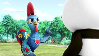 Панда и Петушок Лука S1E25 Плотина мистера Бобра