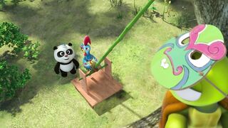 Панда и Петушок Лука S1E30 Суперчерепаха