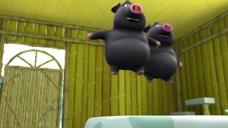 Панда и Петушок Лука S1E35 Выходной