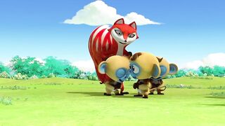 Панда и Петушок Лука S1E36 Бабушка лиса приехала в гости