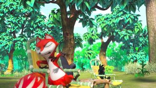 Панда и Петушок Лука S1E43 Поиск чёрного алмаза