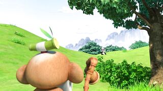 Панда и Петушок Лука S1E44 Мастер катания по траве