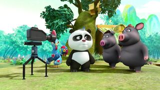 Панда и Петушок Лука S1E47 Кунг-фу кабанчики