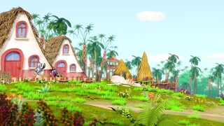 Панда и Петушок Лука S1E50 Значок дружбы