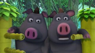 Панда и Петушок Лука S1E50 Значок дружбы