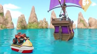 Вспыш и чудо машинки S6E22 Пляжный спасатель Вспыш