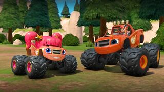 Вспыш и чудо машинки S6E6 Гоночный значок Спаркл