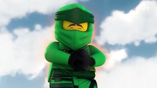 ЛЕГО ниндзяго Истории Монастыря Кружитцу E2 Золотой и зеленый