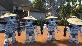 ЛЕГО ниндзяго Истории Монастыря Кружитцу E6 Самурайский экстрим