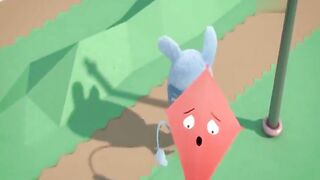 Ляпик едет в Окидо S1E12 Ветер для воздушного змея