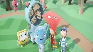 Ляпик едет в Окидо S1E12 Ветер для воздушного змея