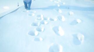 Ляпик едет в Окидо S1E17 Снегомонстр