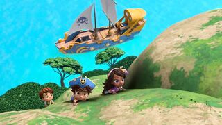 Сантьяго и его моря S1E17 Спасательная операция Сантьяго и Бонни - Неразбериха с компасом