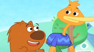 Приключения утенка Пи S1E13 День с пандой!