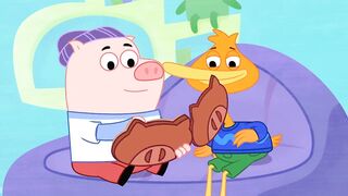 Приключения утенка Пи S1E18 Вомбаты в дикой природе!