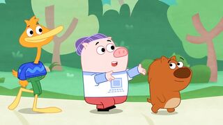 Приключения утенка Пи S1E39 День в парке развлечений!