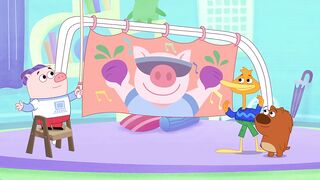 Приключения утенка Пи S1E40 Важный день для Хрюшкинса