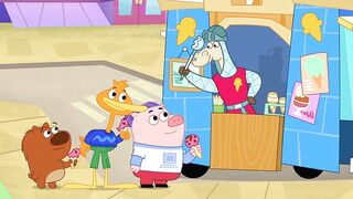 Приключения утенка Пи S1E47 Рыцарь, принцесса и ласковый дракон