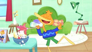 Приключения утенка Пи S1E49 История о двух утятах