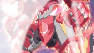 Бакуганы_Восхождение_Геоганов_S1E52  В конце сражения...