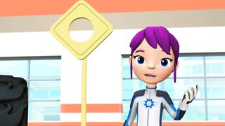 Вспыш и чудо машинки S1E10 Команда для автомяча