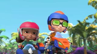 Расти механик s3e25 Осторожно, лава! - Расти в поисках пропавшей мамы