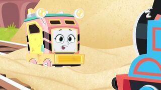 Томас и его друзья. Всем паровозам вперед S25E10 Сэнди доставляет песок