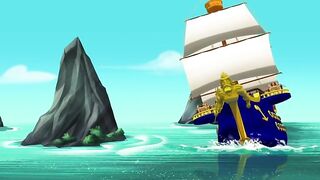 Капитан Джейк и Пираты Нетландии S4E05 Нападение акулы!⁄Колоссальное столкновение капитана Крюка