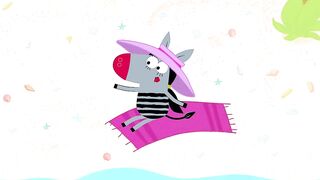 Зебра в клеточку S1E25 Пляжный день