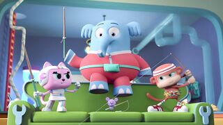 [2с.Ep02] Чико Бон-Бон, обезьянка с золотыми лапками - Сэндвич из сейфа