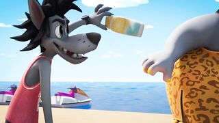 Ну, погоди! Каникулы S2E26 Необитаемый остров