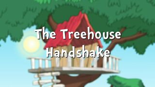 Кот в шляпе S1E155 Рукопожатие Дома на дереве