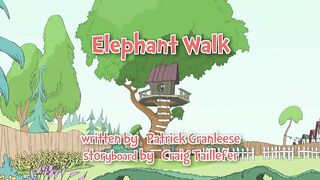 Кот в шляпе S1E54 Прогулка со слоном