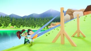 SMASH! Юные супергерои S1E03 Молнии нужна помощь