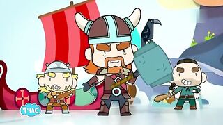 Сказки лупина S1E48 Маленький кузнец и талисман Одина