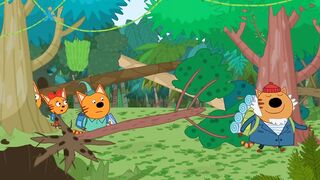 Три кота S5E50 Тёмный лес