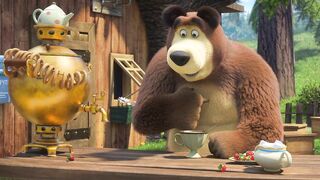 Маша и медведь 8 сезон 1 серия - Лето с Январем