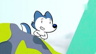 Сказки лупина S1E70 Юный рыбак и разгневавшийся вулкан