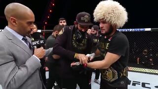 UFC Russia Хабиб vs Гэтжи - Слова после боя