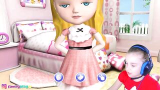 Веселые игры для детей с куклой Ava Детские игры для девочек