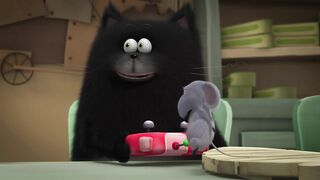 Котёнок Шмяк S1E11 Осторожно - мышь!