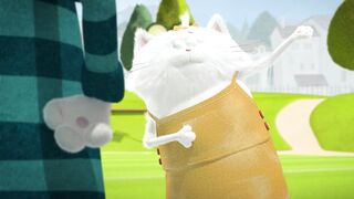 Котёнок Шмяк S1E16 Мышь в горле