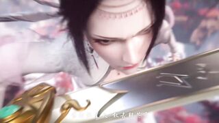 [AniMaunt] Расколотая битвой синева небес 5 сезон 187 серия