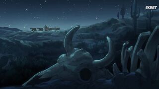 [AniMaunt] Невероятное приключение ДжоДжо Гонка «Стальной шар» 1 серия 1 часть