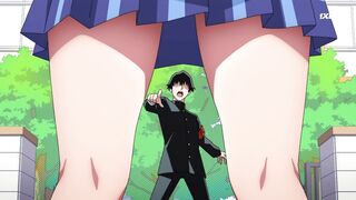[AniMaunt] Бесполезный дежурный и школьница со слишком короткой юбкой 1 сезон 1 серия