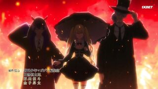 [AniMaunt] Чёрная кошка и класс ведьм 9 серия
