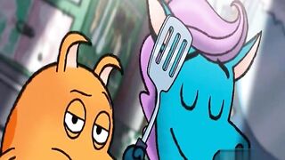 Дог и Пони Суперхвост S1E35 Доисторическая история!