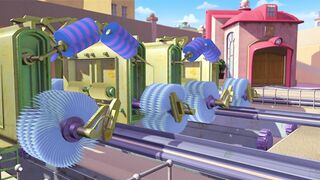 Чаггингтон. Веселые паровозики S6E07 Чистим вагоны